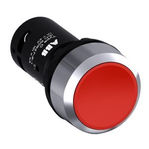 Кнопка плоская COS1SFA619100R3021 CP1-30R-20 ABB без фиксации. 2НО. красная (10) ( 1SFA619100R3021 ) 303659.0101