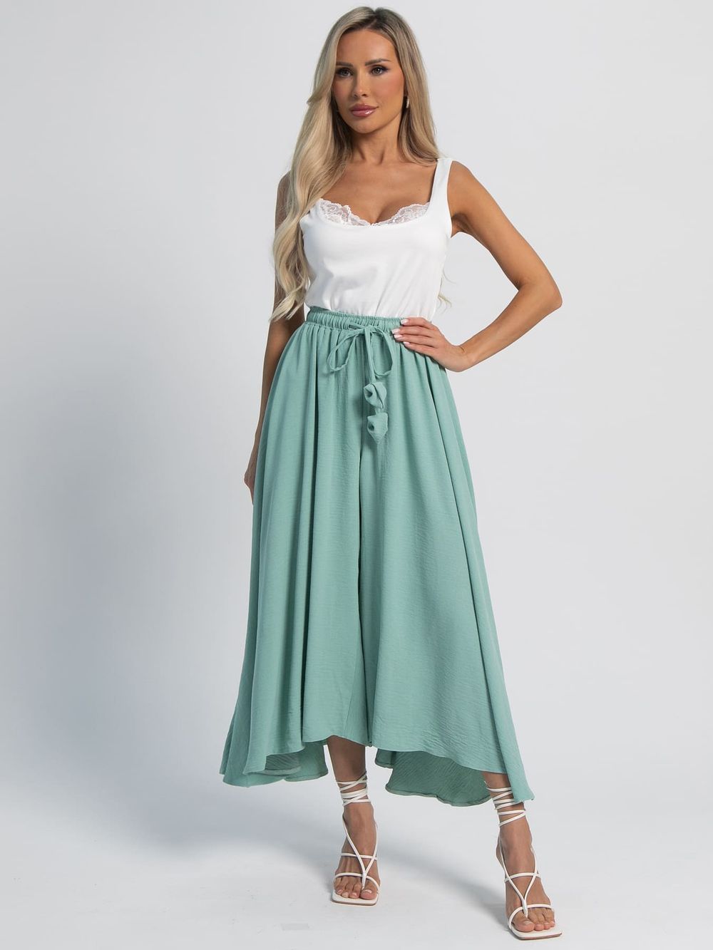 Брюки Эльче (зеленые) Б16076-39М LT Collection