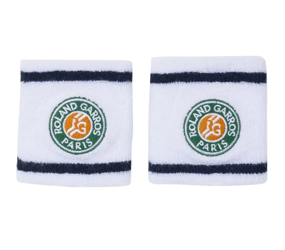 Напульсник теннисный Roland Garros 2P - white/navy
