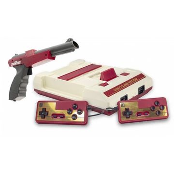 Игровая приставка Retro Genesis 8 Bit Lasergun + 303 игры (модель: C-56C, Серия: C-50, AV кабель, 2 проводных джойстика + пистолет Заппер)