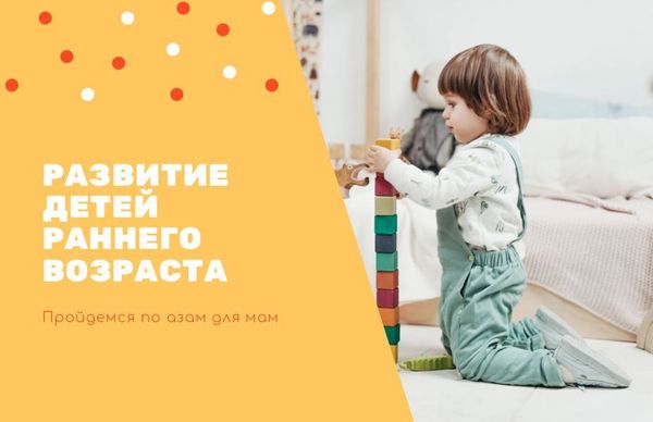 Развитие детей раннего возраста Развитие детей раннего возраста