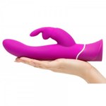 Вибратор G-точки Happy Rabbit Curves фиолетовый