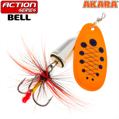 Блесна вращающаяся Akara Action Series Bell 2 6 гр. 1/5 oz. A10