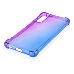 Чехол ROSCO для Samsung Galaxy S21 оптом (арт. SS-S21-HARD-TPU-VIOLET-BLUE)
