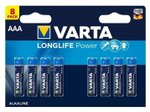 Элемент питания Varta LR03 BL/8 Longlife Power