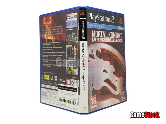 PS2 Mortal Kombat Armageddon (Б/У, Английская версия, SLES-54156, PAL)