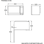 Maunfeld MFSMO720EB02