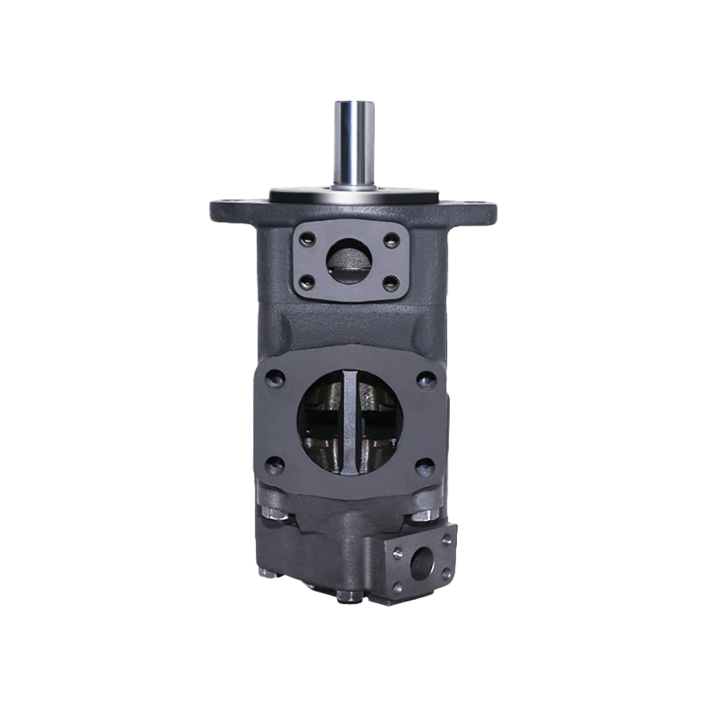 3525V25A21-01** - Пластинчатый нерегулируемый двухпоточный насос серии 3525V с рабочим объемом 81+67см3