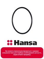 Уплотнитель 169х8 1038969 Hansa