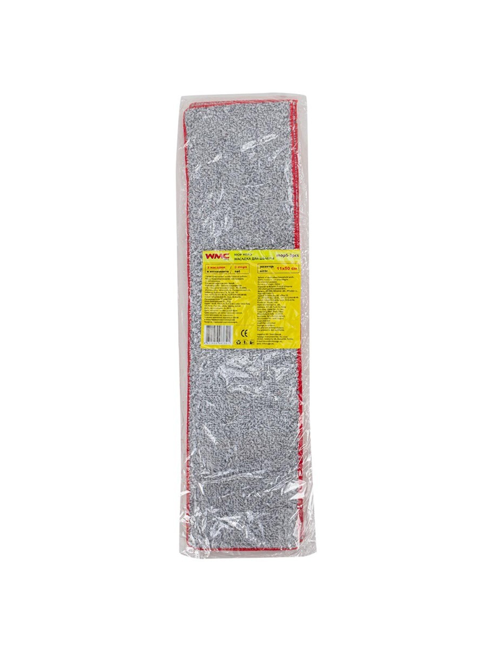 Накладка сменная из микрофибры для швабры WMC-05 (3 шт/к-т) WMC TOOLS WMC-mop5-3pcs