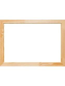 Деревянная рама 45x70 для картин на подрамнике сеч. 60x18