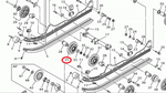 Ролик трака Yamaha VK540 2015-2016 г.в. (8KA473100000)