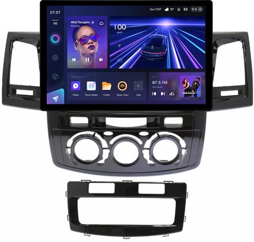 Магнитола для Toyota HiLux 7 2011-2015 - Teyes CC3-2K монитор 13", QLED+2K, Android 10, Быстрая, 4G SIM-слот, CarPlay