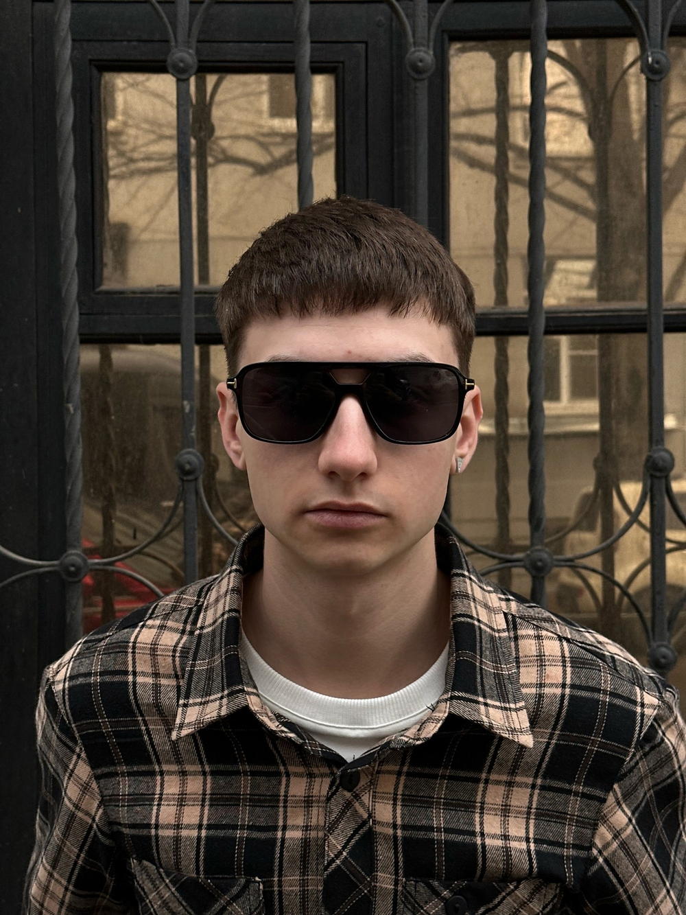 Рубашка BLK CROWN Lumberjack Коричневый