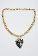 91001087 Колье SELENA PEARLS