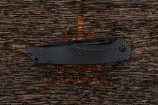 Складной нож Magnum 01RY703 Black сarbon, клинок 90мм, сталь 440A, рукоять карбон