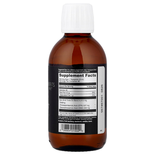DaVinci Laboratories, Benefits Line, преимущества для мозга, со вкусом апельсина и вишни, 200 мл (6,76 жидк. унции)