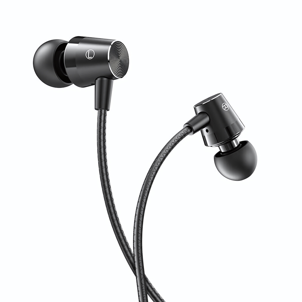 Гарнитура HOCO M79, вакуумные, разъем Jack, кабель 1.2 м Black