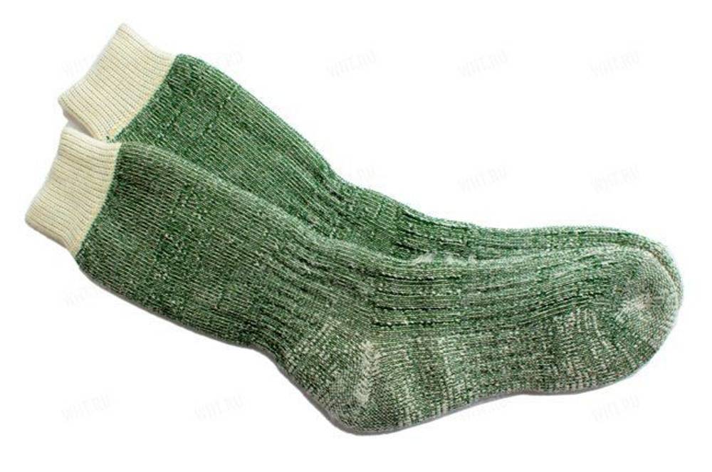 Шерстяные носки ULTRA WOOL, зеленые