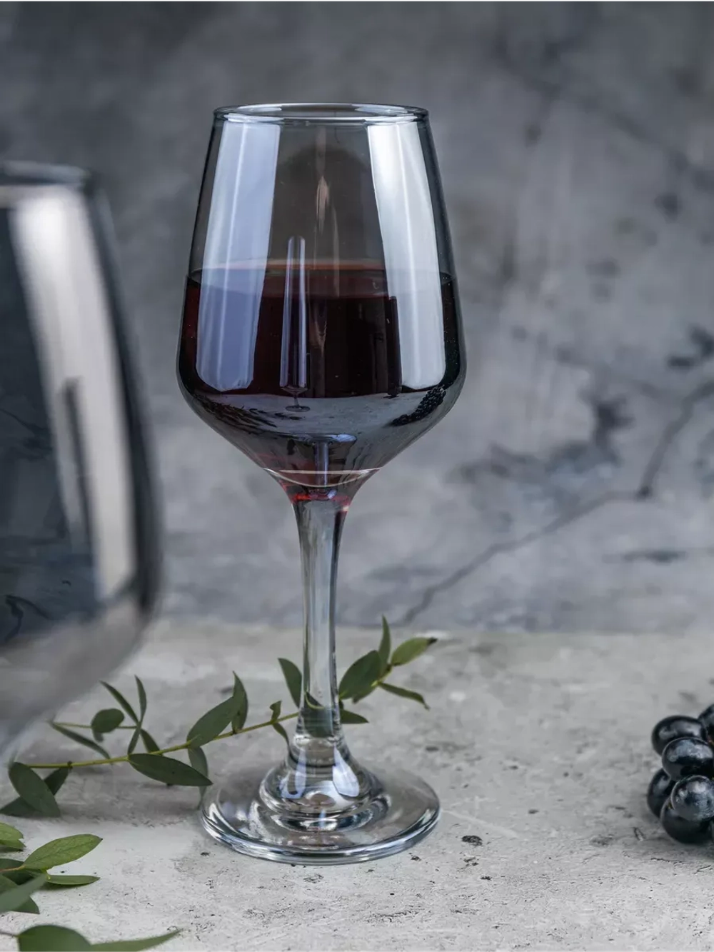 Набор бокалов для вина, 365 мл, 6 шт. серые