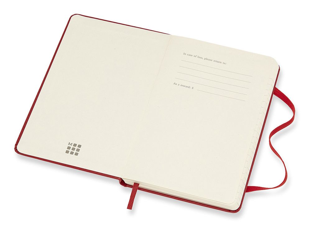 Еженедельник Moleskine Classic Weekly красный (DHF212WN2)