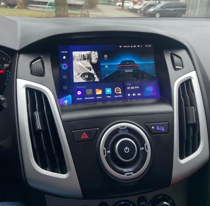 Магнитола для Ford Focus 3 2011-2019 (рамка тип 1) - Teyes CC4L-DTS монитор 9" IPS, Android 14, Быстрая, Snapdragon 662, CarPlay, 4G SIM-слот