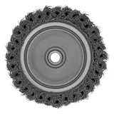 Щетка для УШМ Heavy Duty, 125 мм, М14, "чашка", крученая проволока 0.5 мм Matrix — фото 6