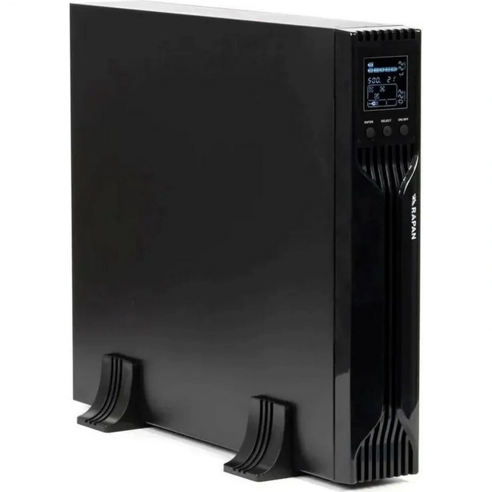 Источник бесперебойного питания Бастион RAPAN-UPS 3000-RACK-IN-4X9 2100Вт 3000ВА черный