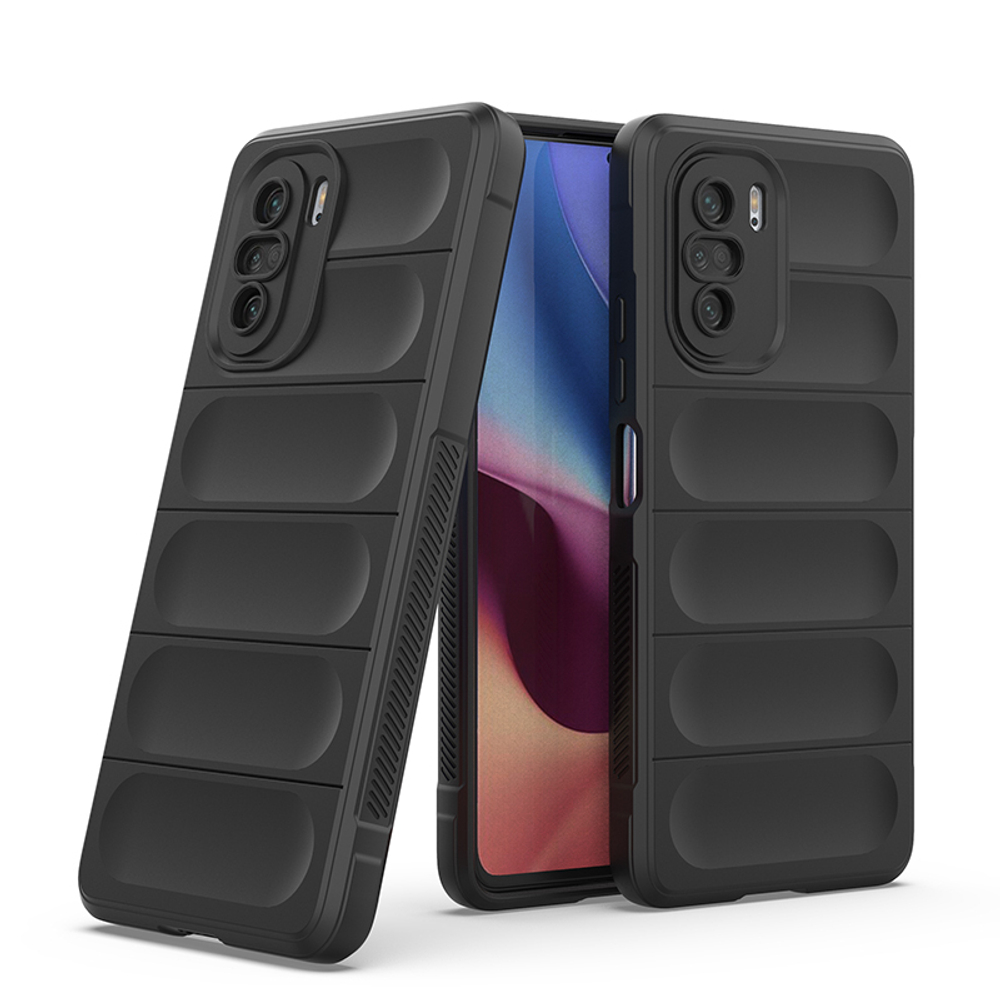 Противоударный чехол Flexible Case для Poco F3