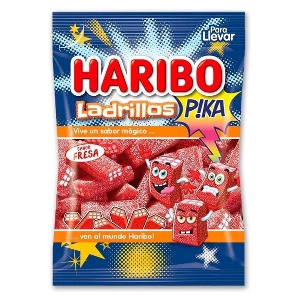 Мармелад Haribo 100гр Клубничные брикеты (18) 3189