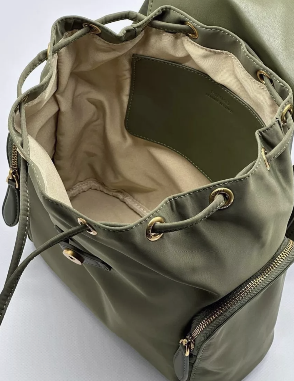 RECYCLED BACKPACK PINKO - green