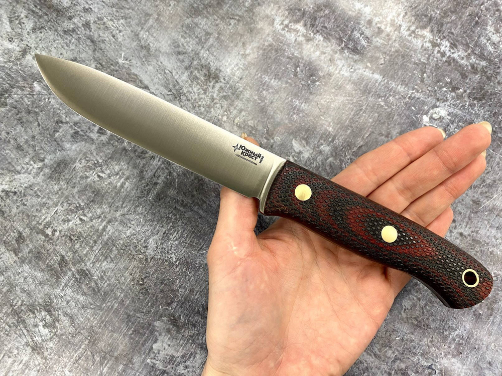 Нож Бушкрафт L, N690, микарта, 234.1054