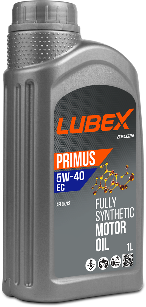 Масло Lubex Primus EC 5W40 SN/CF PRE (1л) синтетика