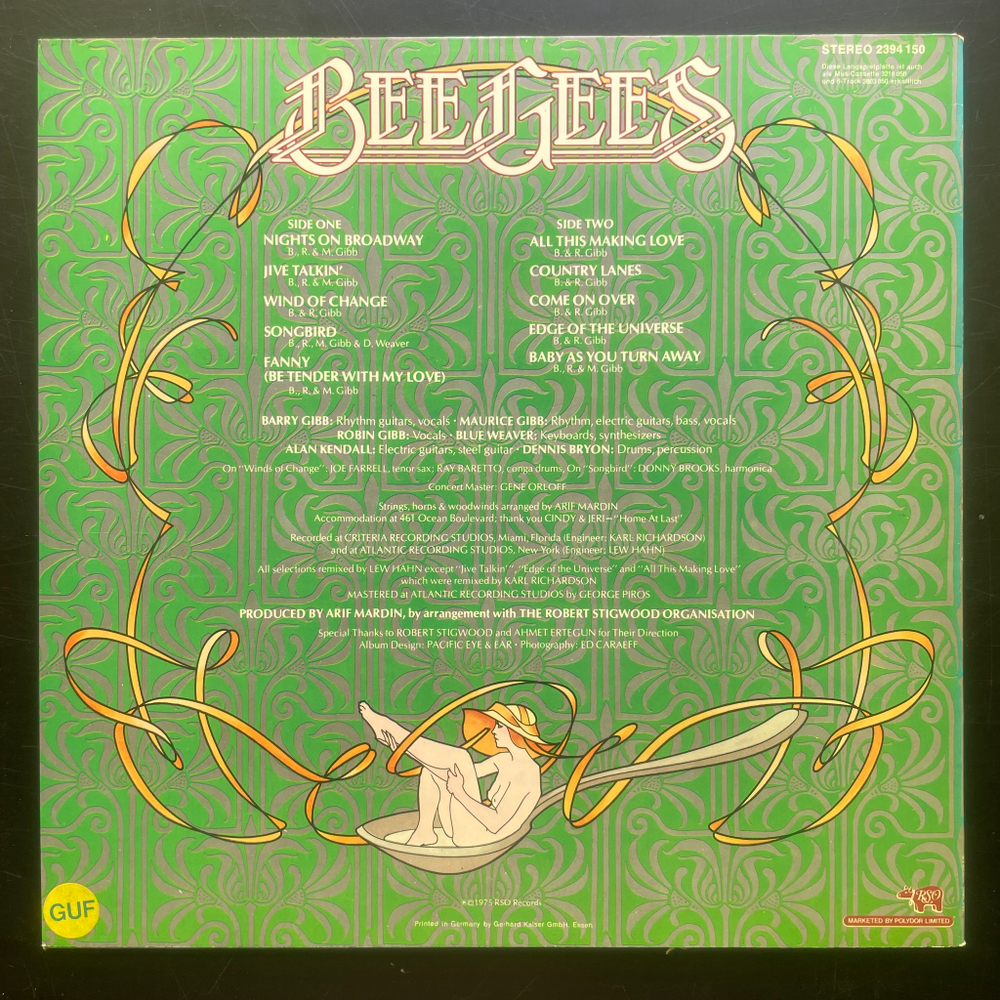 Bee Gees ‎– Main Course (Германия 1975г.)