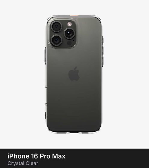 Чехол Spigen Ultra Hybrid для iPhone 16 Pro Max Crystal Clear