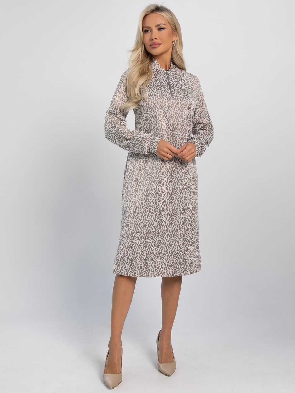 Платье Изящный образ (бежевое) П16041-19М LT Collection
