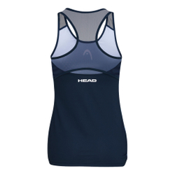 Женская теннисная майка HEAD Play Tech Tank Top Women - Blue, Black