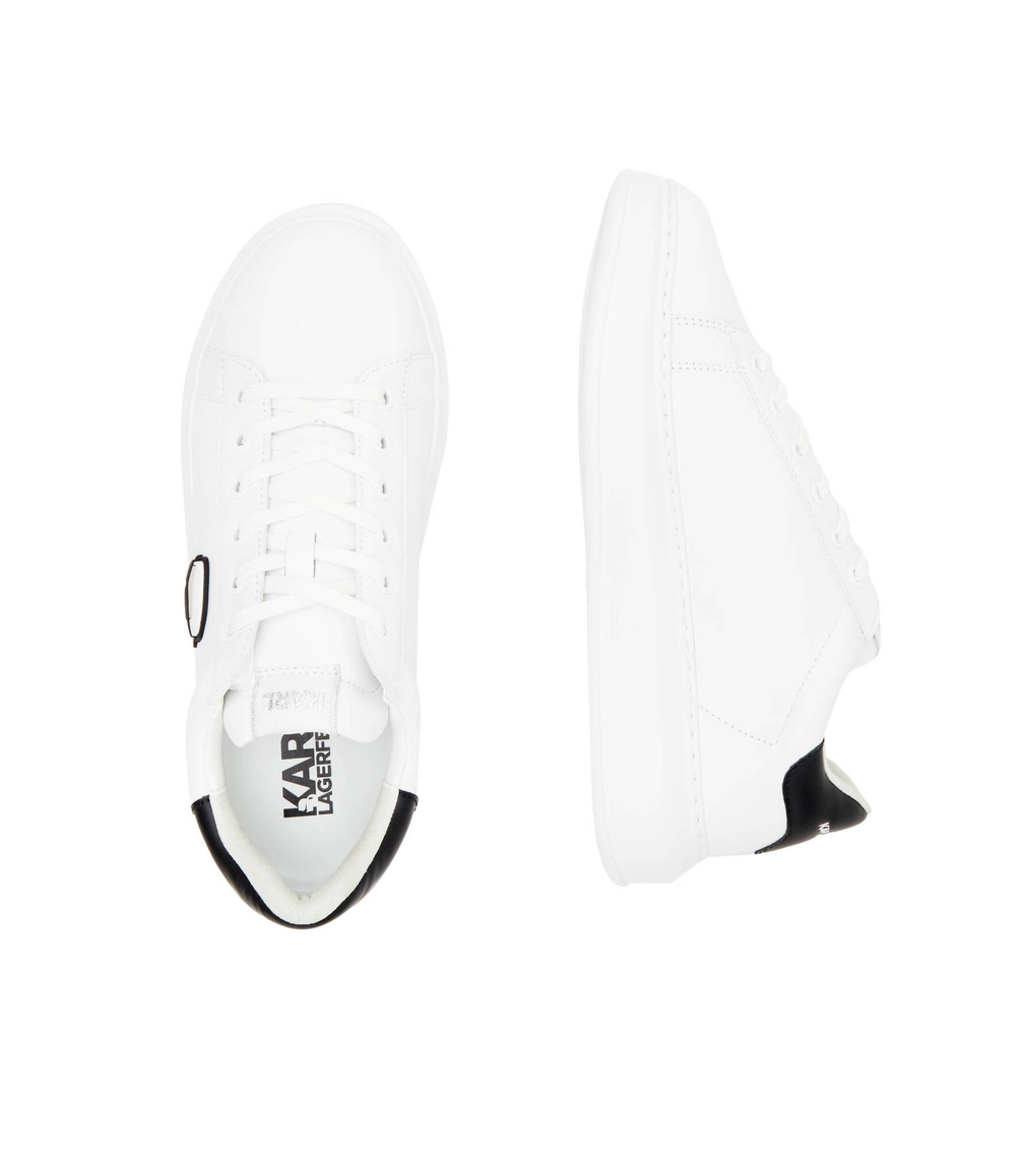 Кожаные кроссовки kapri karl nft lo lace Karl Lagerfeld - белый(KL52530N)