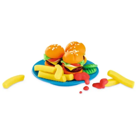 Набор Play-Doh Kitchen Workshop для гамбургеров и картофеля фри
