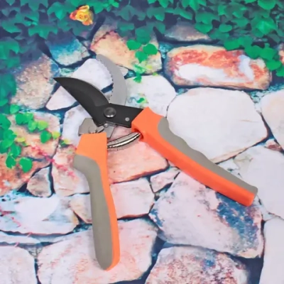 Секатор зубчатый 9» (22,5см) плоскостной HL-7026C