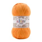 Пряжа Alize (Ализе) Bella 100 / уп.5 мот. по 100 г, 360м, 083 тыква A