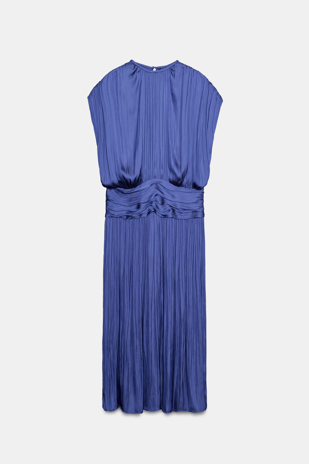 ПЛАТЬЕ СО СБОРКАМИ И ПОЯСОМ — ZW COLLECTION — ZARA
