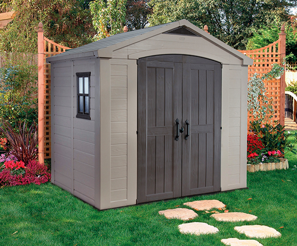 Пластиковый хозблок Keter Factor 8x6