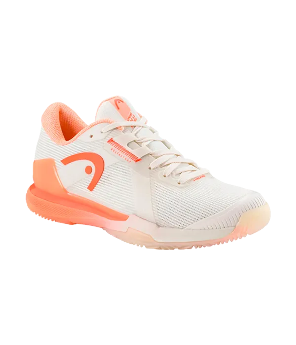Head Sprint Pro 4.0 Женские Меловые Белые-Коралловые Кроссовки 2025