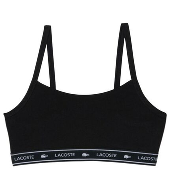 ТОП теннисный Lacoste Stretch Cotton Logo Band - black