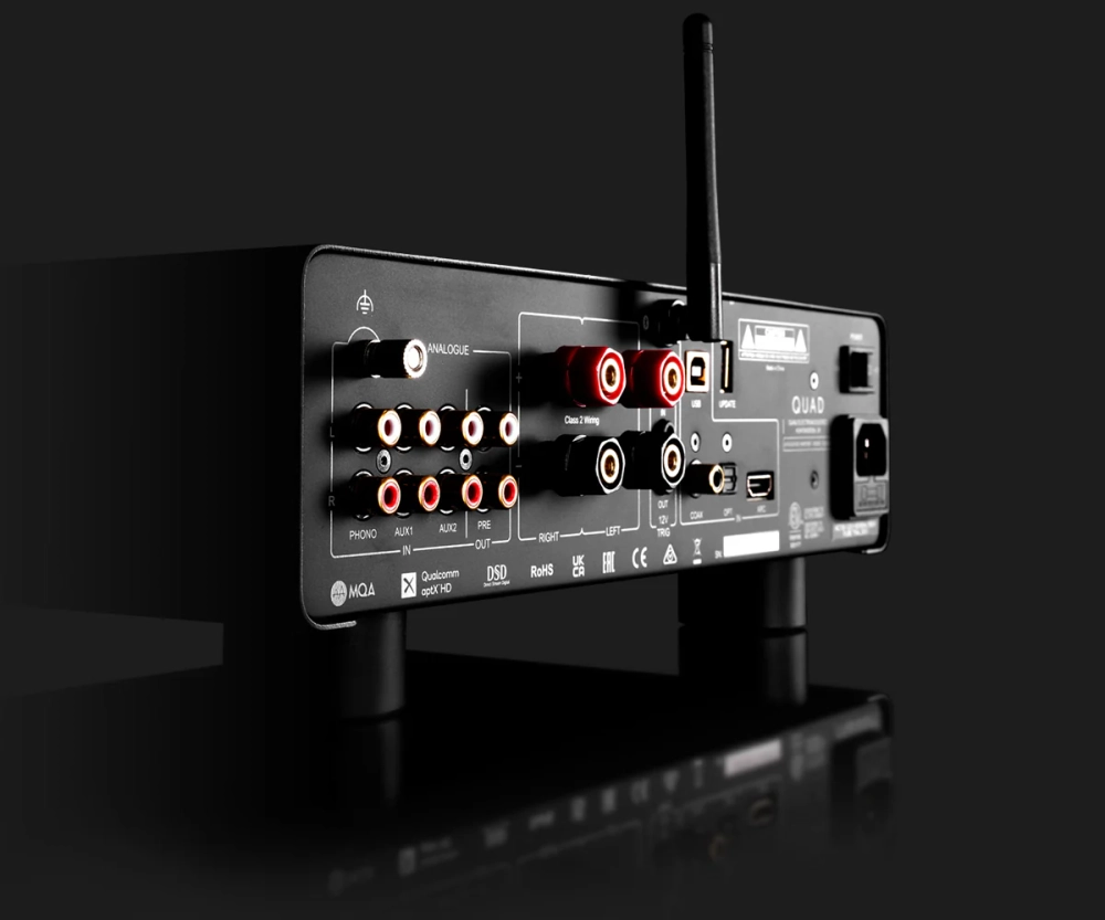 Quad 3 Grey — интегральный стереоусилитель со встроенным ЦАП