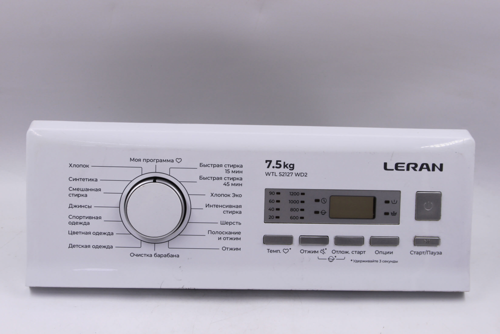 Пластик стиральной машины с вертикальной загрузкой Leran WTL 52127 WD2