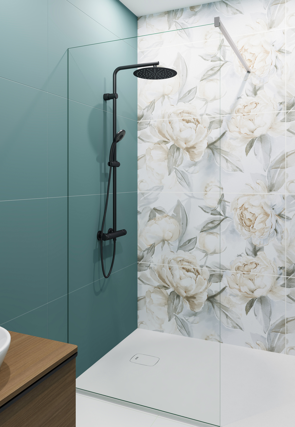 ELITE PEONIES DECOR A+B 60x120 MATT (2 шт в компл)