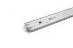 Светильник LED ДСП Айсберг 40W-5000Лм IP65 5000К прозрачн. с БАП 1ч 1262х124х85мм vs101-40-tr-5k-li1h
