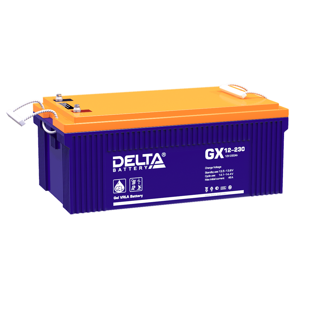 Аккумулятор DELTA GX 12-230 ( 230Ач / 12В ) GEL